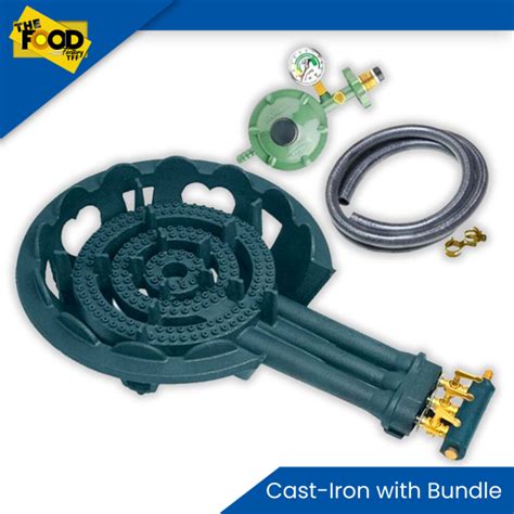 iron manual gas stove